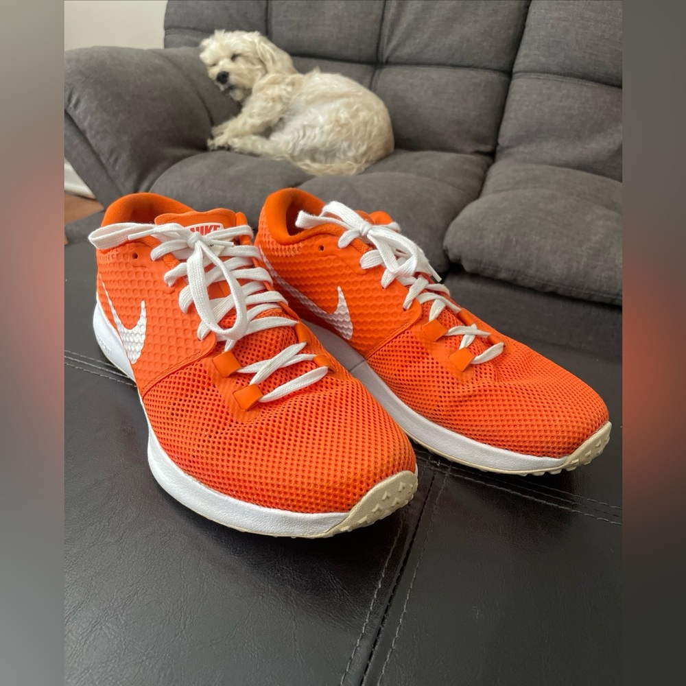 🔥🔥RARE Nike Men's Style 725181-800 Speed Trainer TR2 Orange White Size 10🔥🔥
